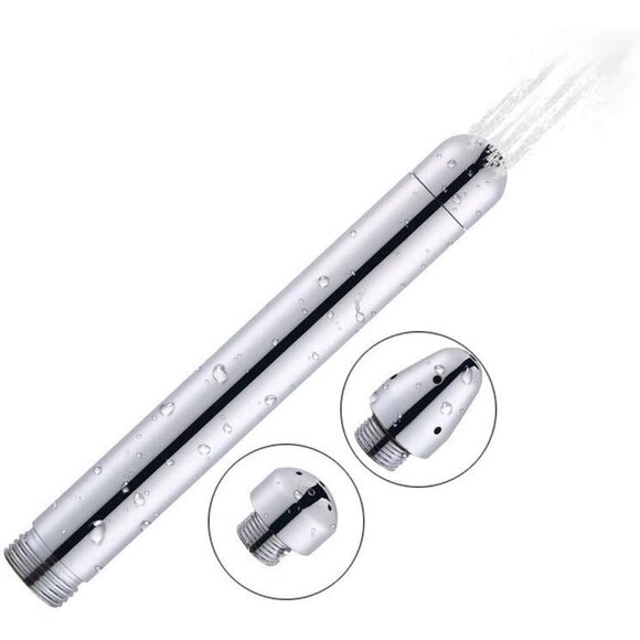 Nozzle Shower 3 Heads Aluminum Cleaner Cleansing Colonic Douche System CleanerSi - Picture 7 of 9